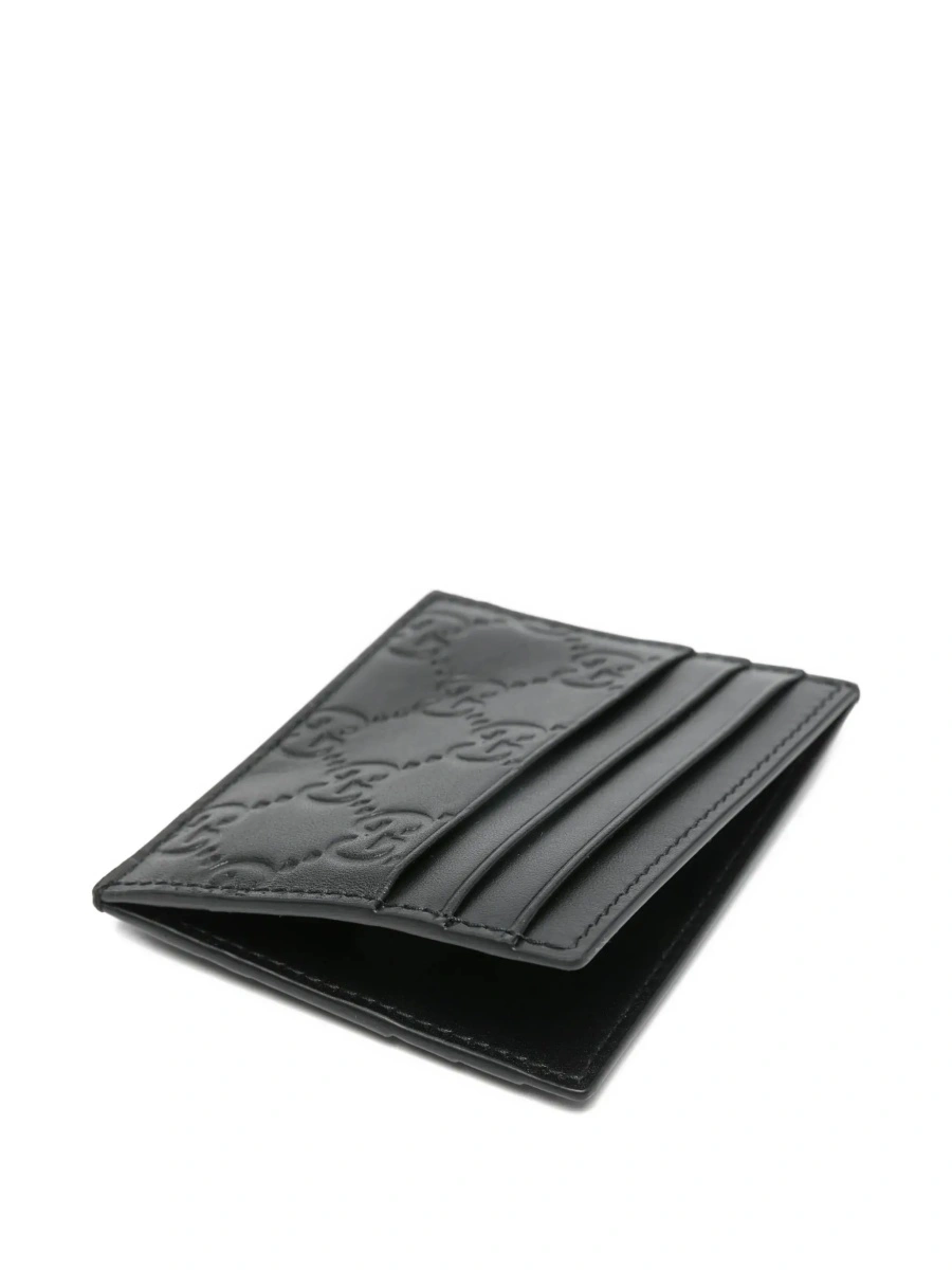 Portofel Gucci negru din piele - Img 4