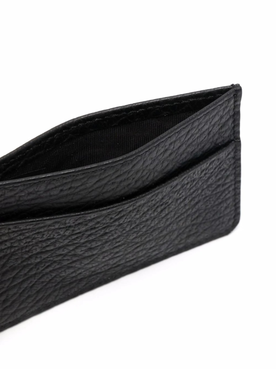 Portofel Maison Margiela negru din piele - Img 3