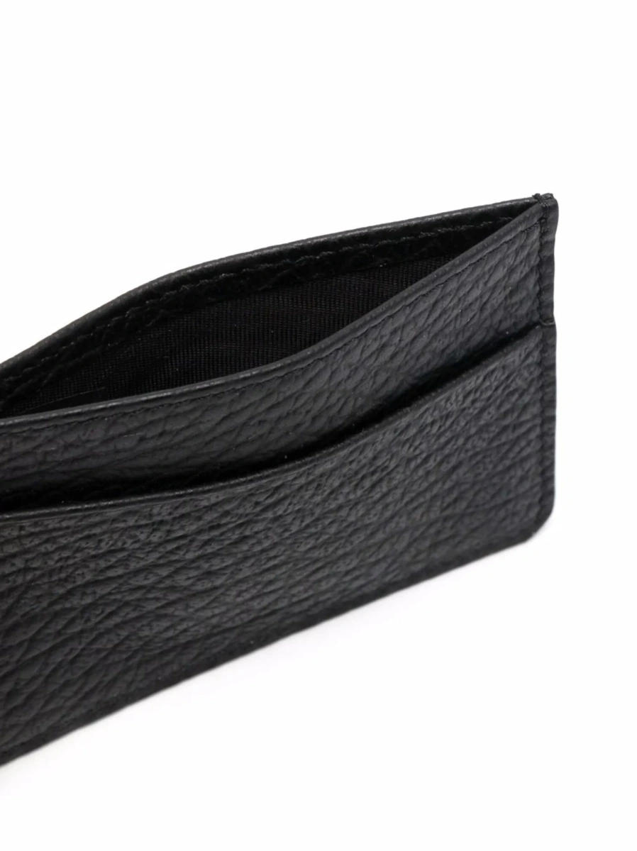 Portofel Maison Margiela negru din piele - Img 3