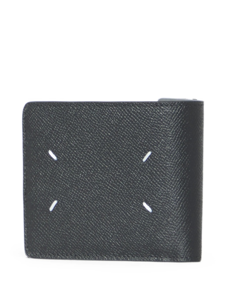 Portofel Maison Margiela negru din piele - Img 2
