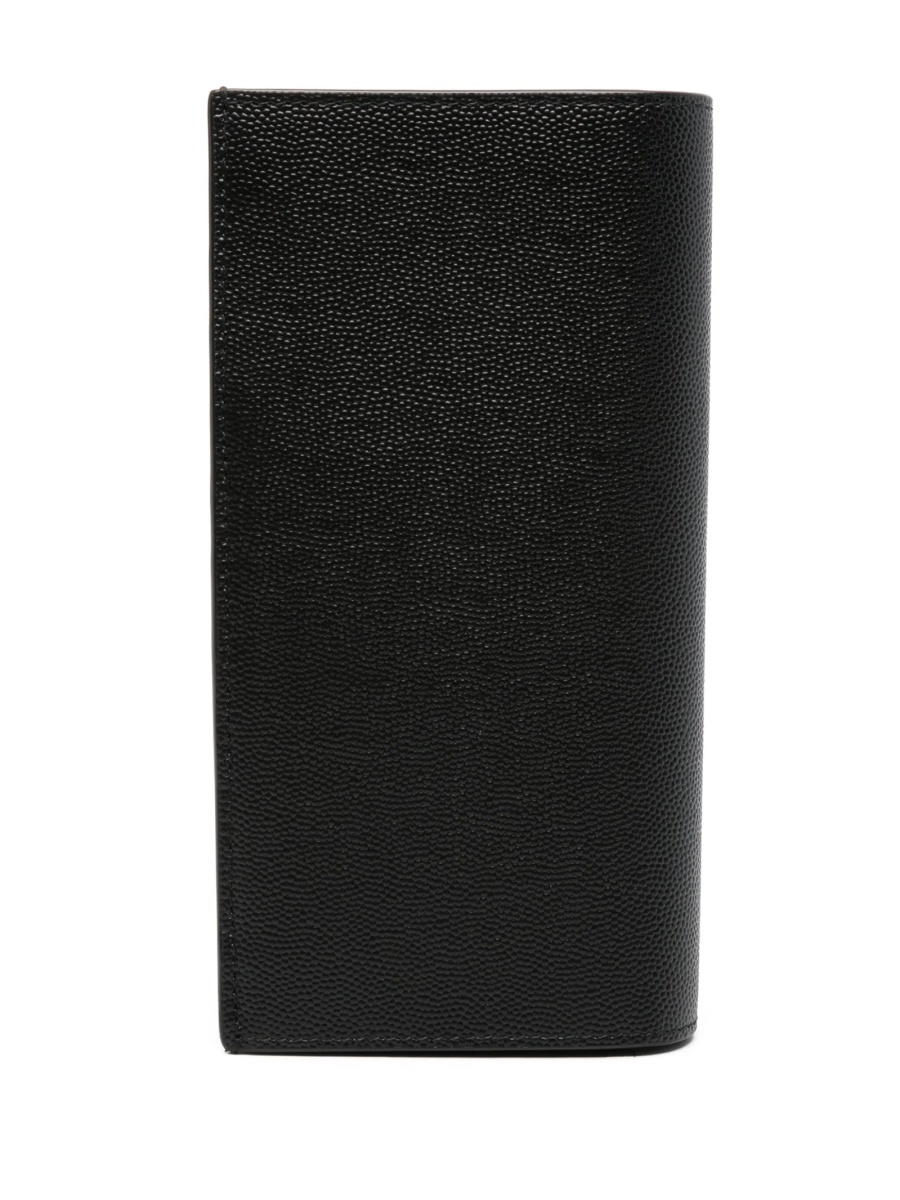 Portofel Saint Laurent negru din piele - Img 2