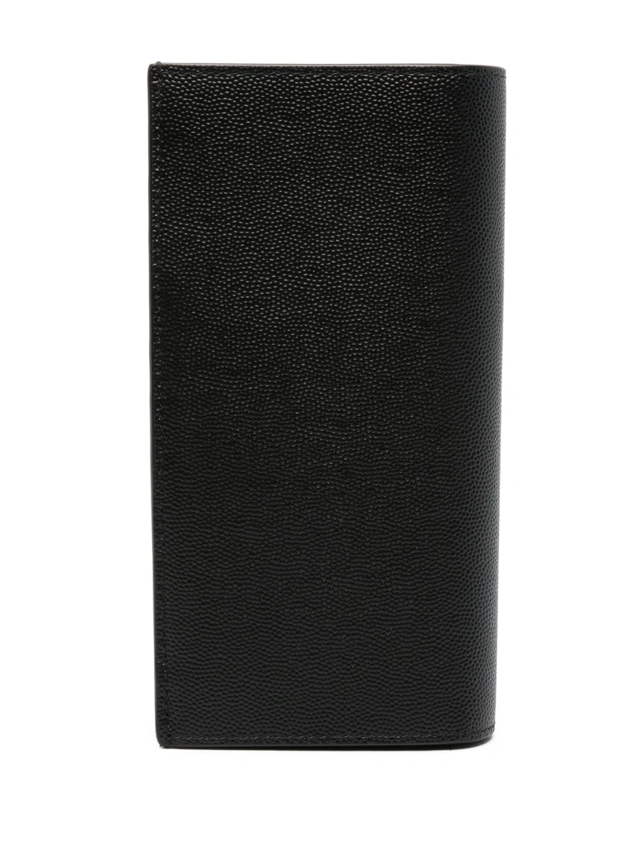 Portofel Saint Laurent negru din piele - Img 2