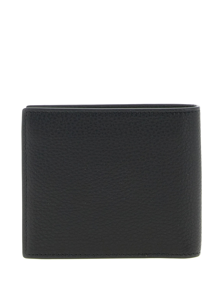 Portofel Saint Laurent negru din piele - Img 2