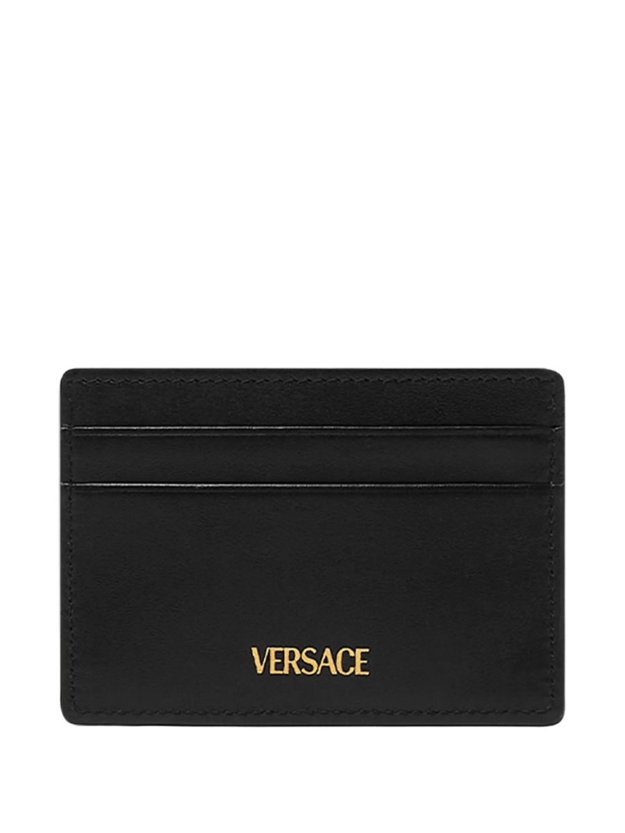 Portofel Versace negru din piele - Img 2