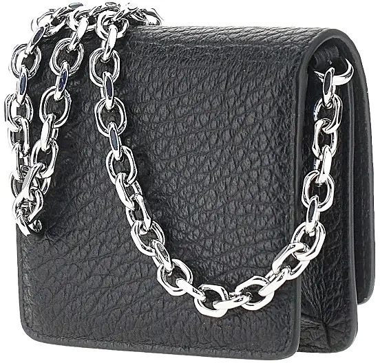 Portofele Leather wallet with chain strap - Img 2