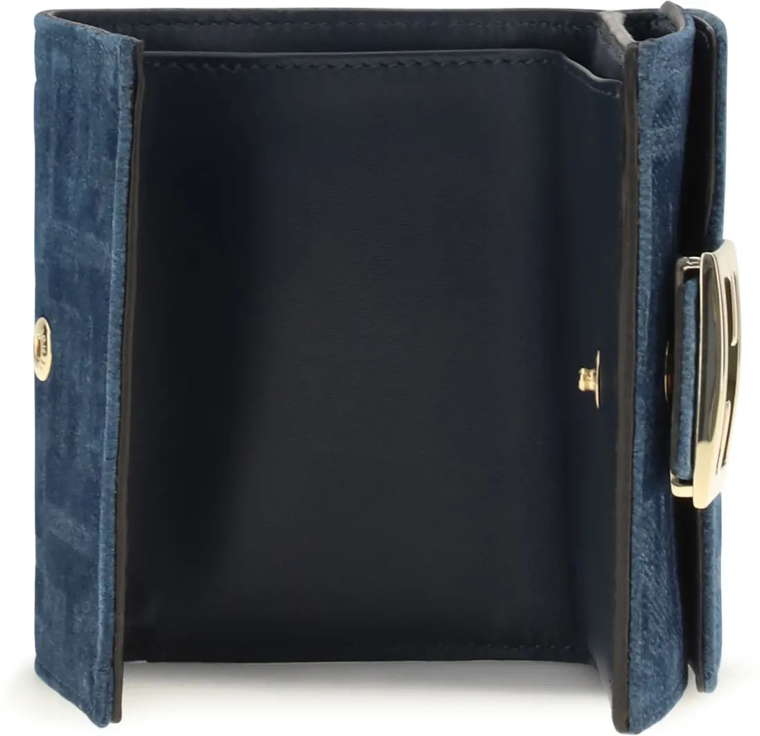 Portofele Trifold Wallet with FF monogram in jacquard - Img 3
