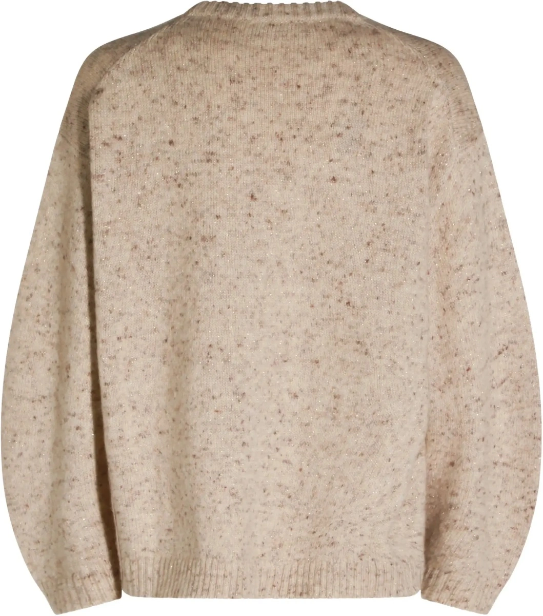 Pulover Bouclé yarn Sweater with lurex - Img 4