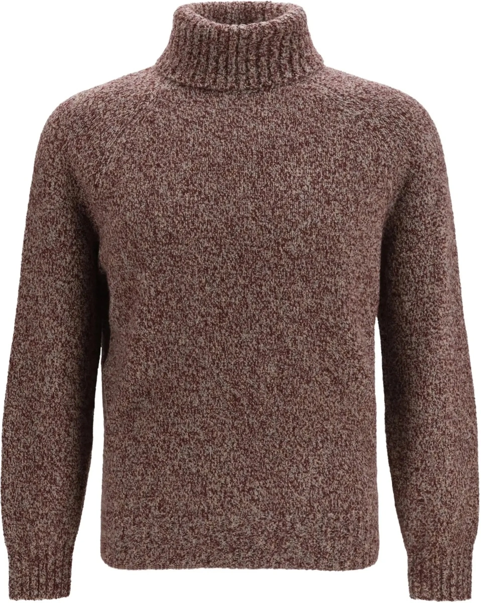 Pulover Brunello Cucinelli multicolor din lana si matase - Img 6