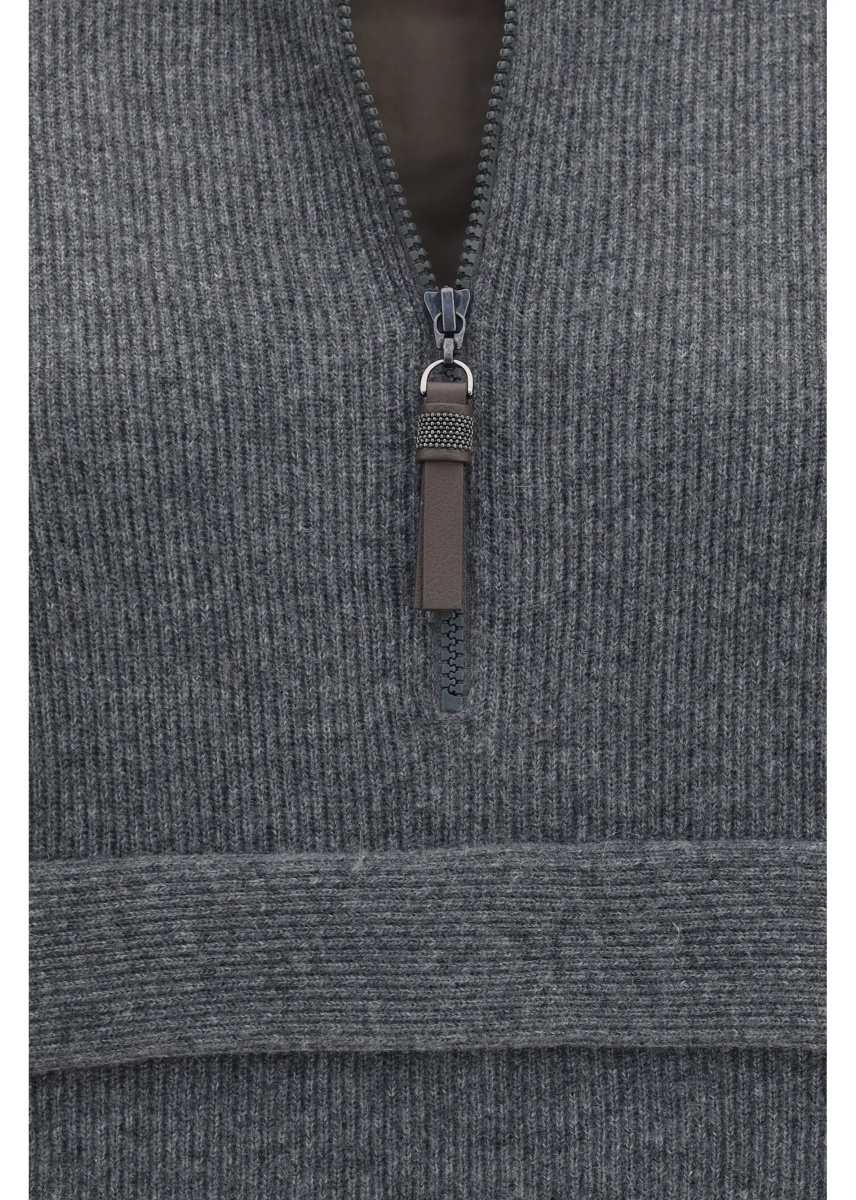 Pulover Cashmere half-zip Sweater - Img 3