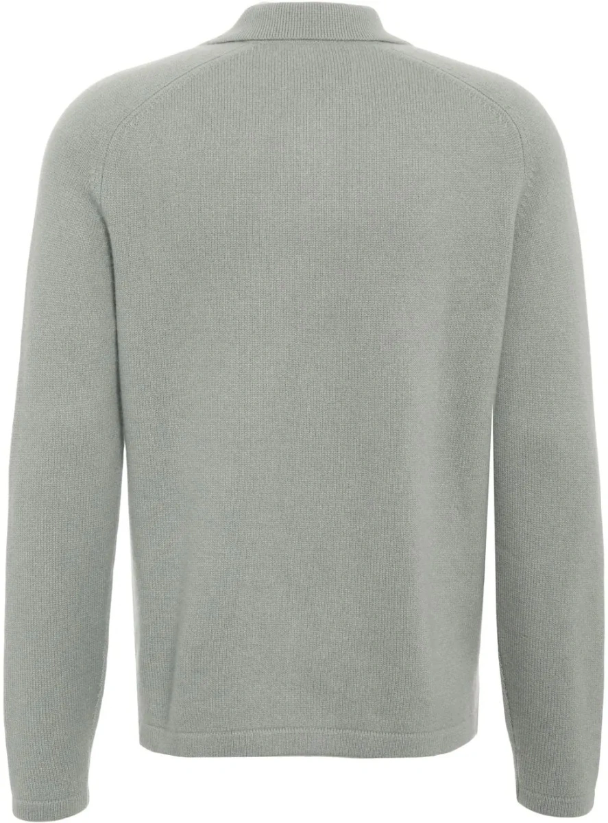 Pulover casual Soft Goat gri din casmir - Img 3