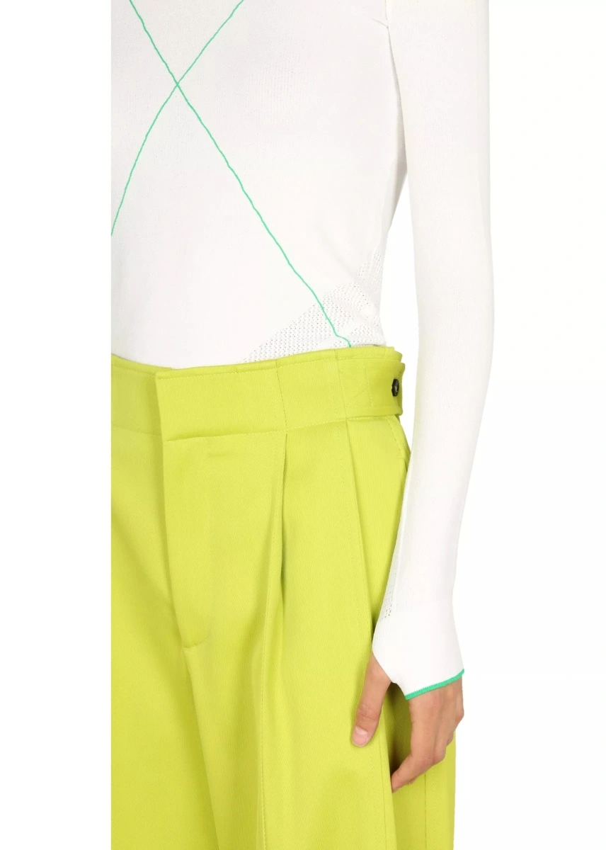 Pulover Contrasting Seams Sweater - Img 4
