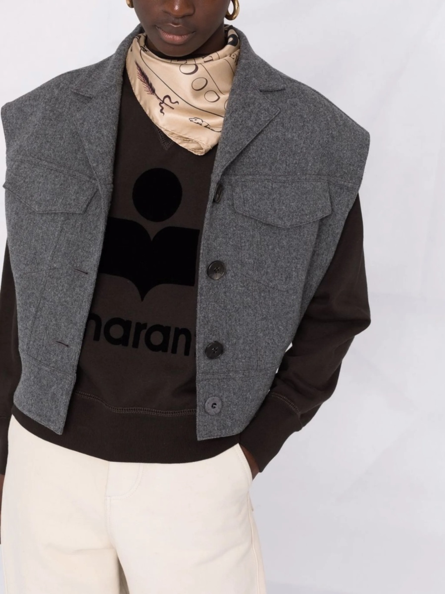 Pulover ISABEL MARANT ETOILE negru - Img 5