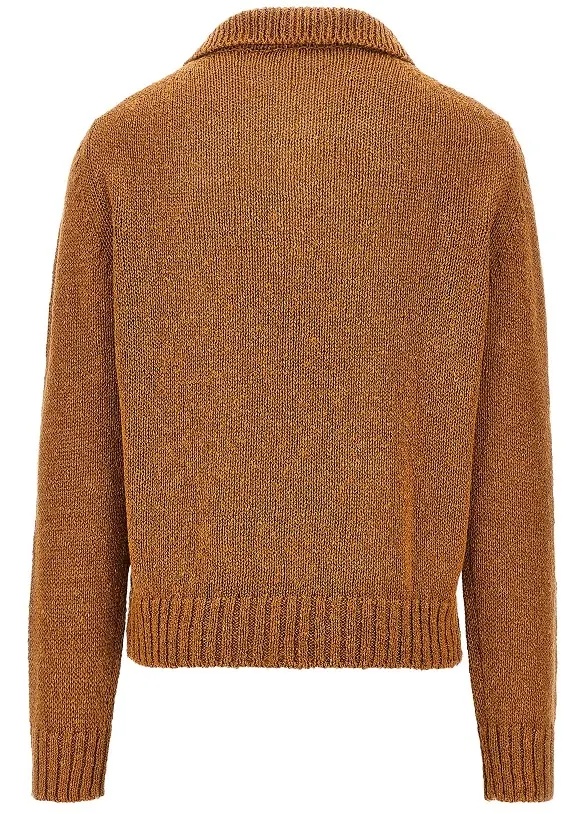 Pulover Knitted polo shirt - Img 3