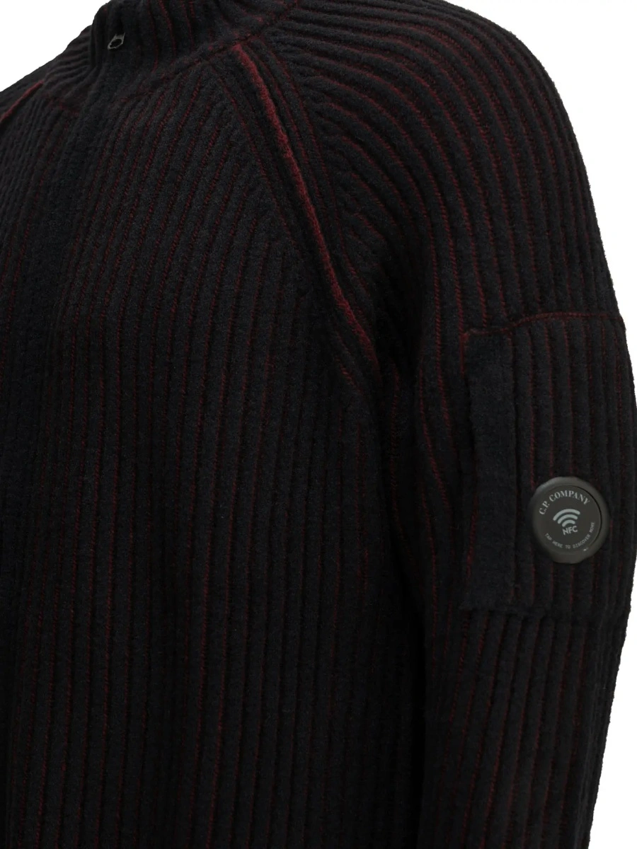 Pulover "Lens" Zip-Up Sweater - Img 4