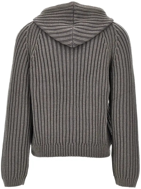 Pulover 'Level' full-zip hooded cardigan - Img 3