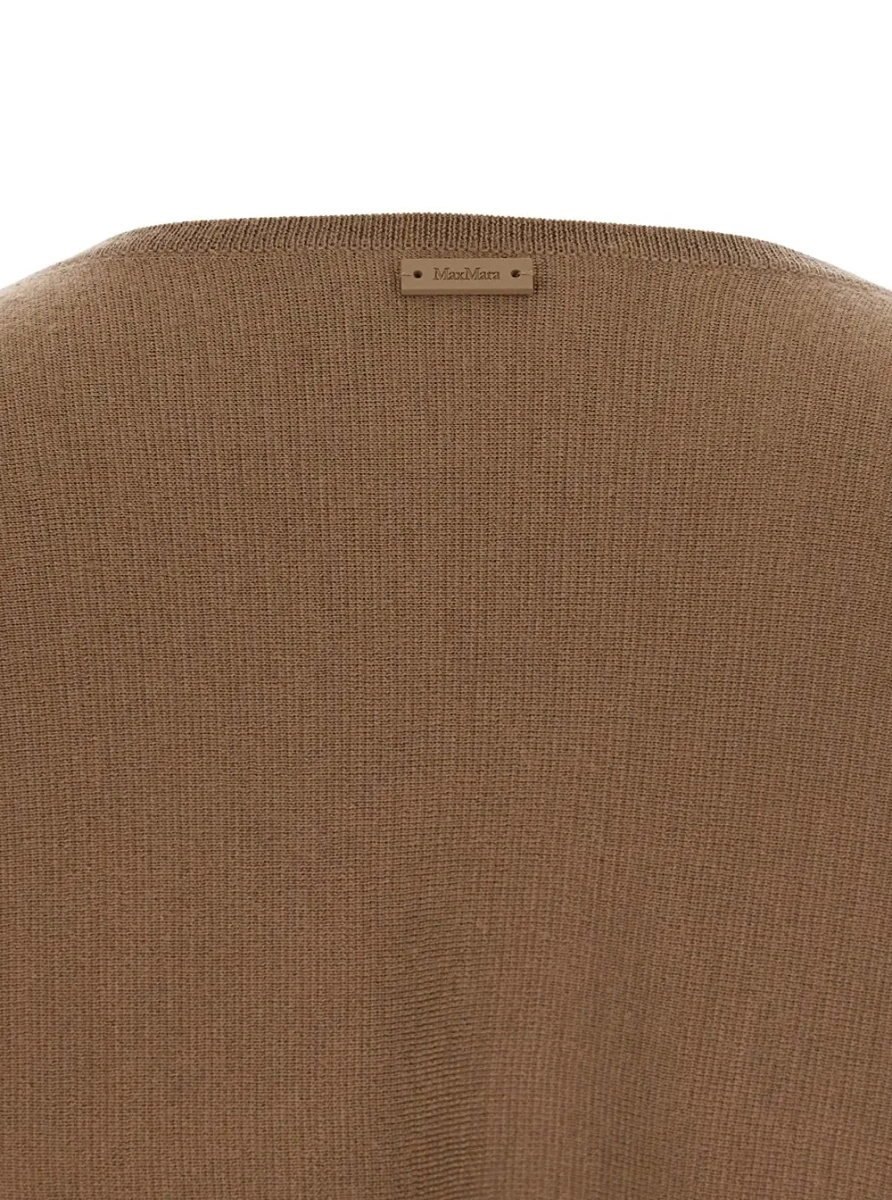 Pulover Max Mara maro din lana - Img 3