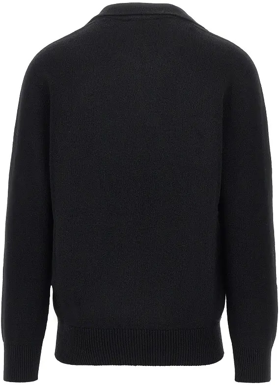 Pulover Merino wool and cashmere polo shirt - Img 3