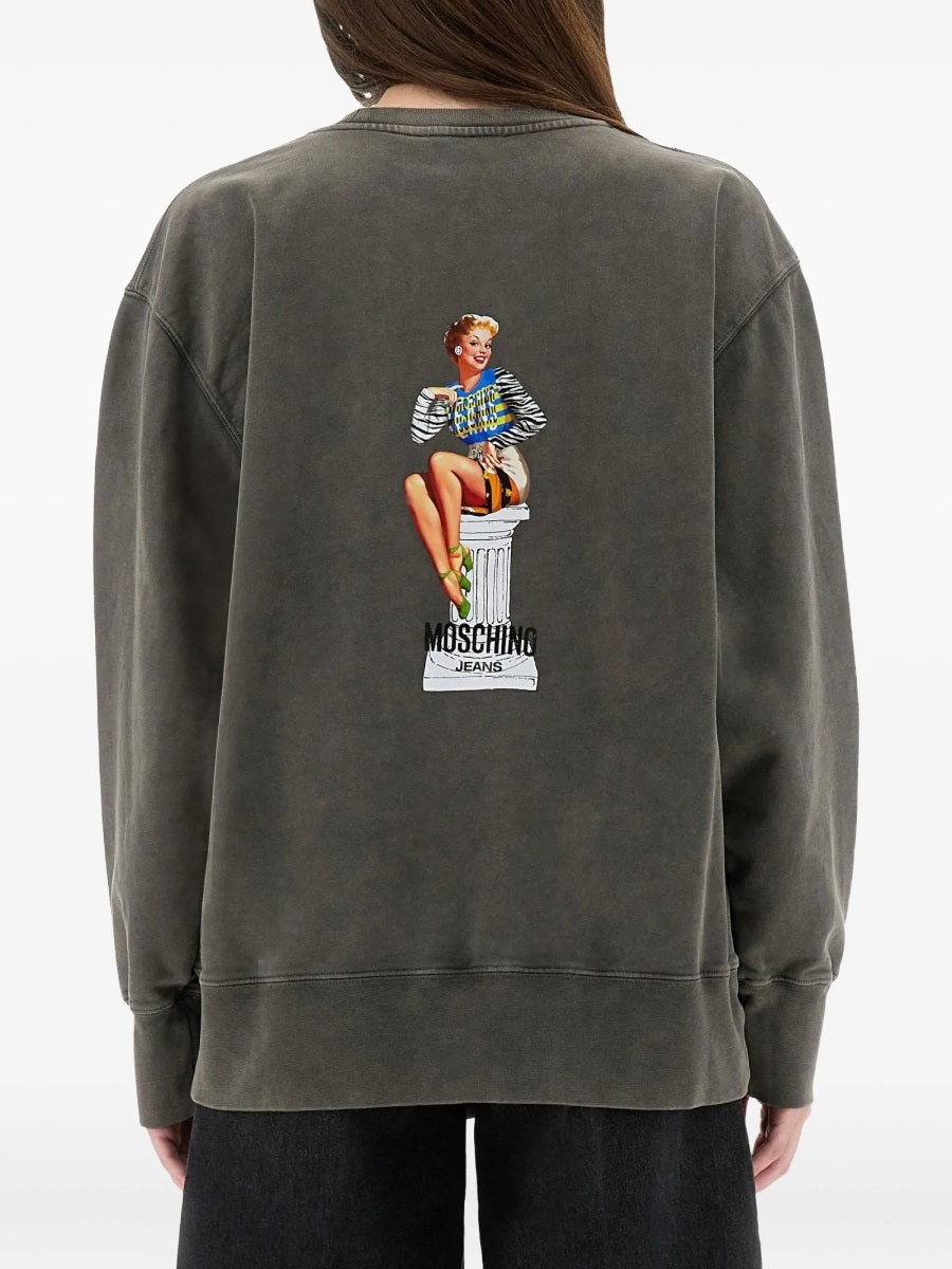 Pulover MOSCHINO JEANS gri - Img 3