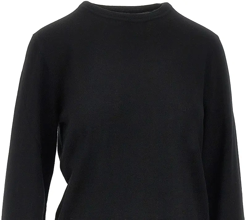Pulover Pinko negru din lana merino - Img 2