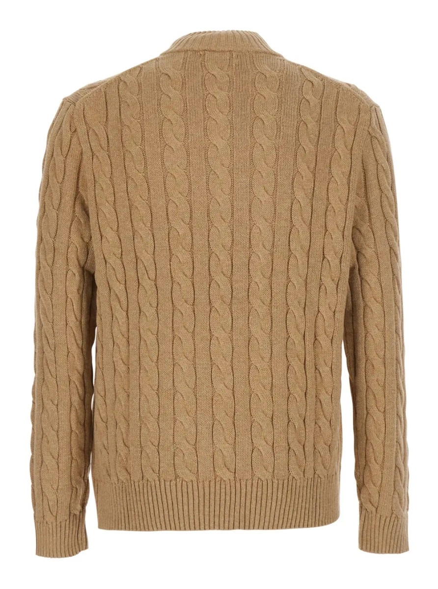 Pulover Ralph Lauren bej din bumbac - Img 2