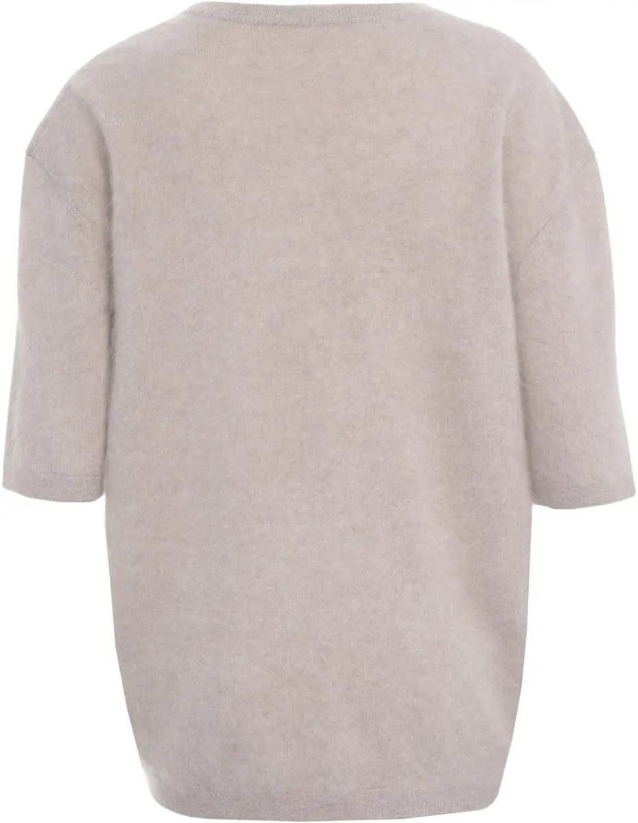 Pulover Short-sleeved cashmere sweater 'Maren' - Img 3