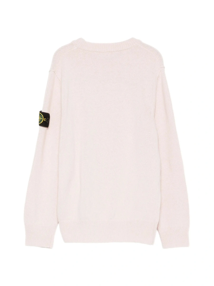 Pulover Stone Island roz din lana - Img 4