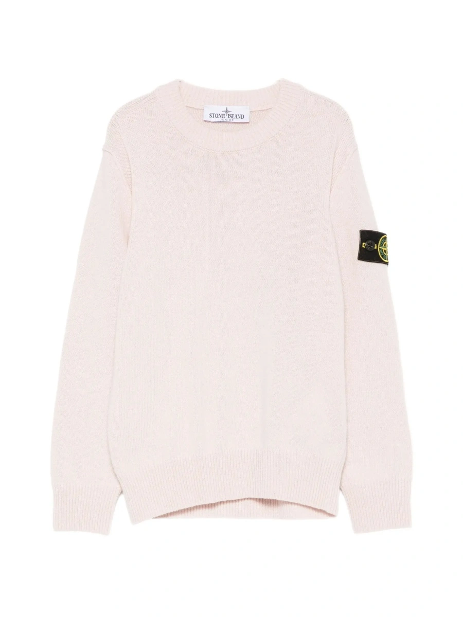 Pulover Stone Island roz din lana - Img 6