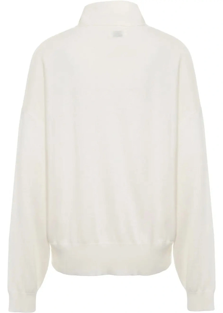 Pulover Sweater with tie-neck collar - Img 3