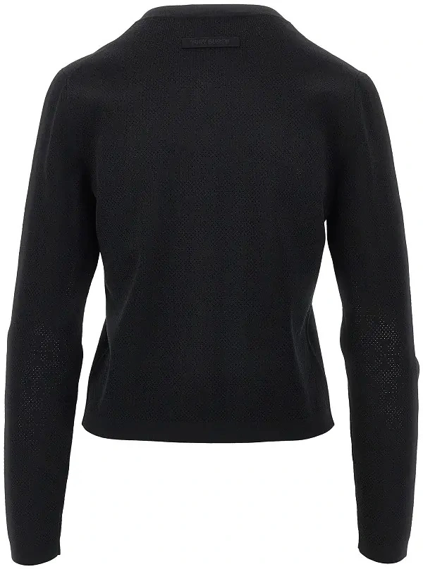 Pulover T Monogram pointelle knit cardigan - Img 3