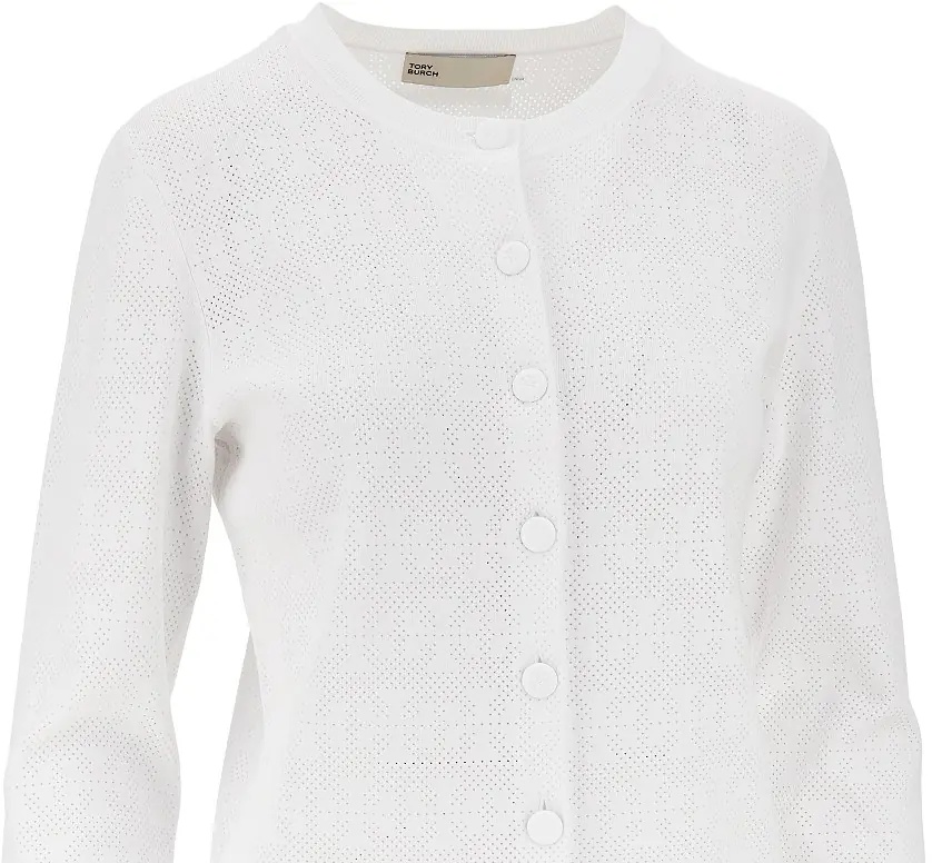 Pulover T Monogram pointelle knit cardigan - Img 2