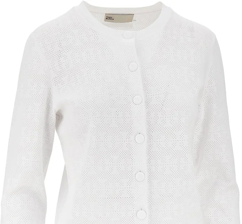 Pulover T Monogram pointelle knit cardigan - Img 2