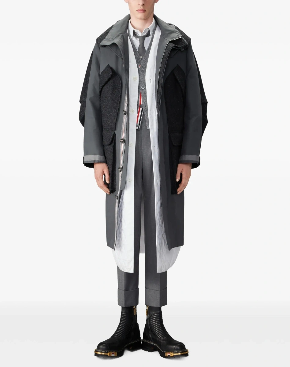Pulover Thom Browne gri - Img 4