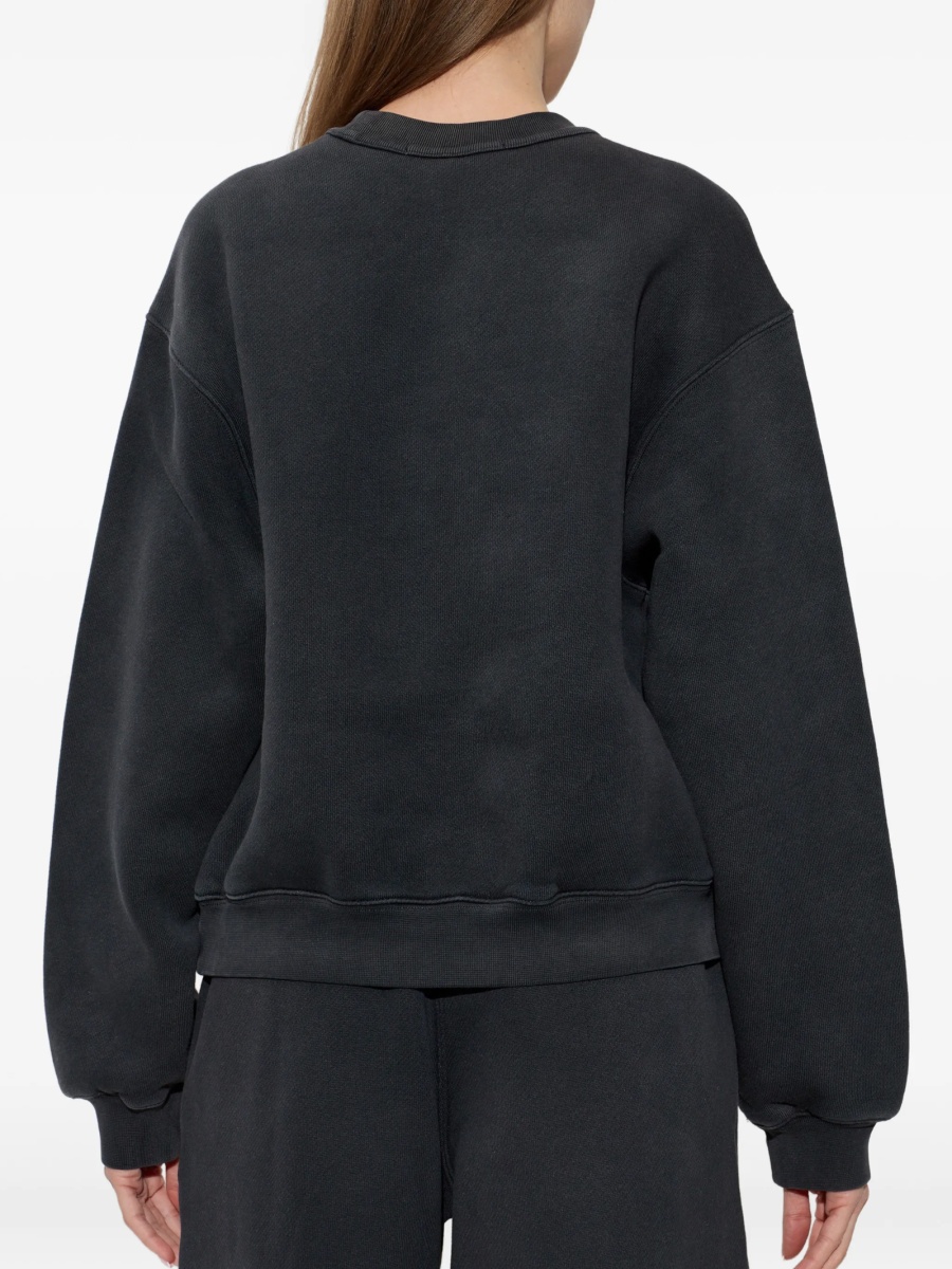 Pulover tricotat Alexander Wang gri - Img 4