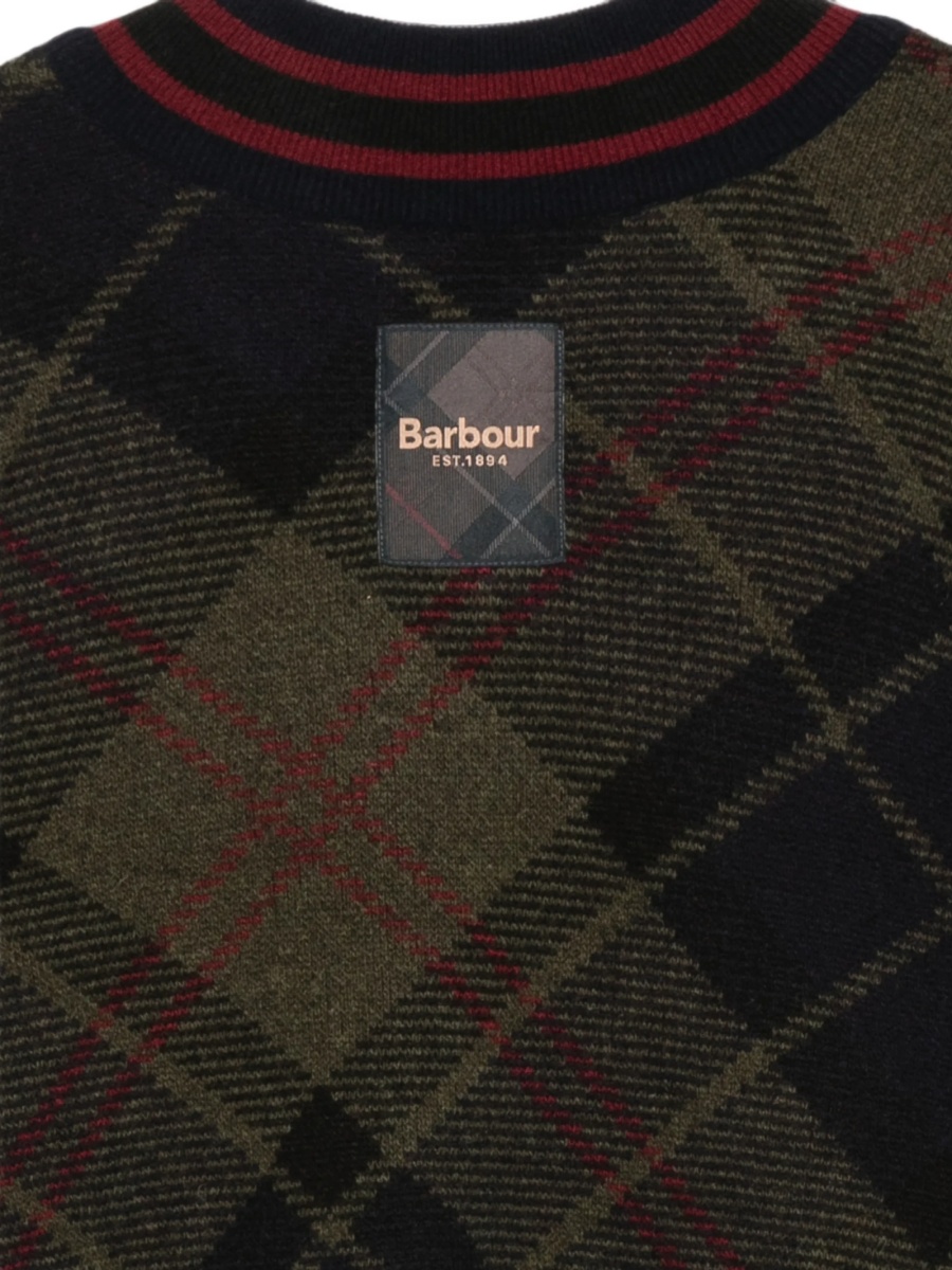 Pulover tricotat Barbour negru - Img 3