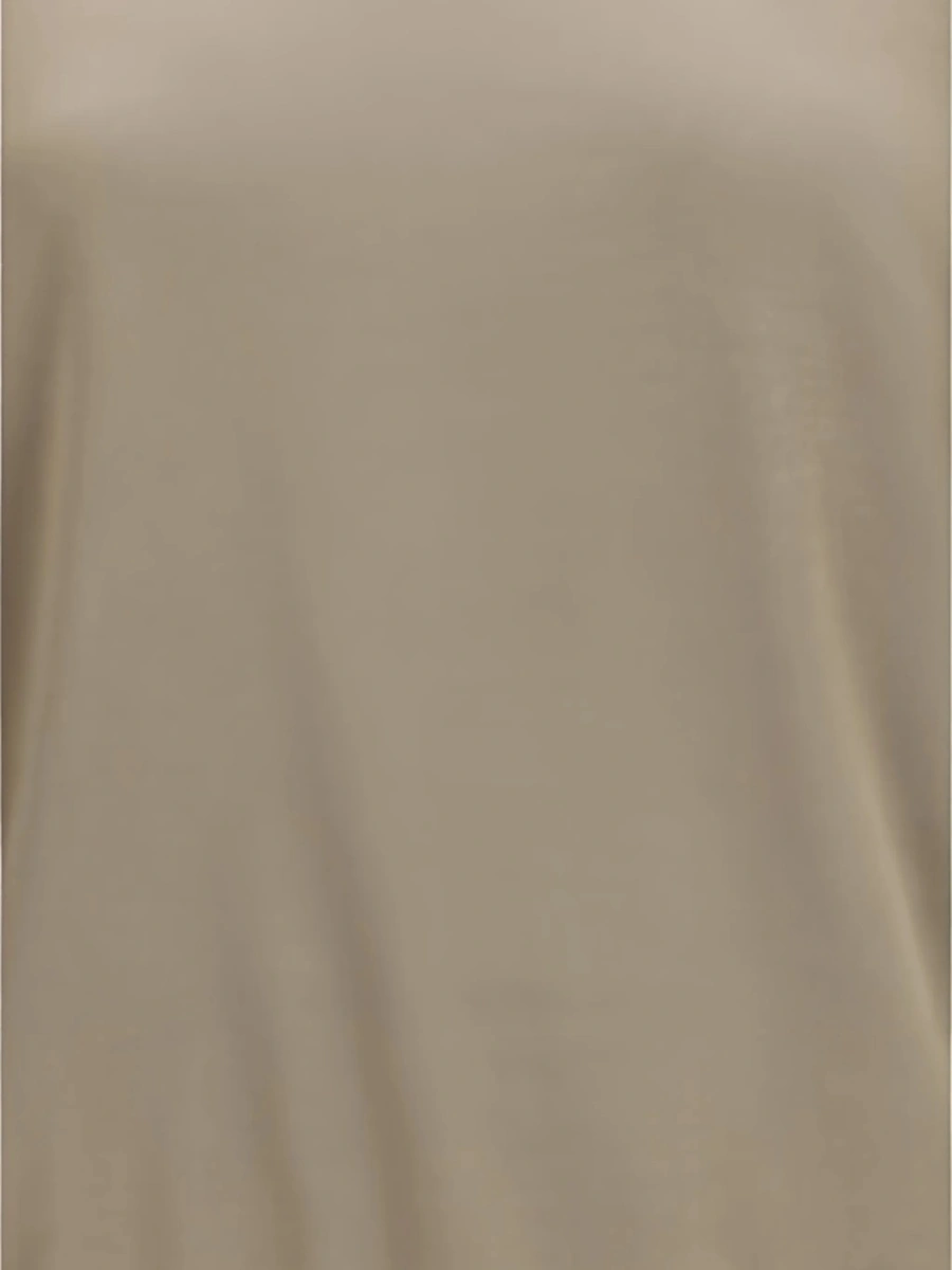 Pulover tricotat Brunello Cucinelli neutru - Img 3