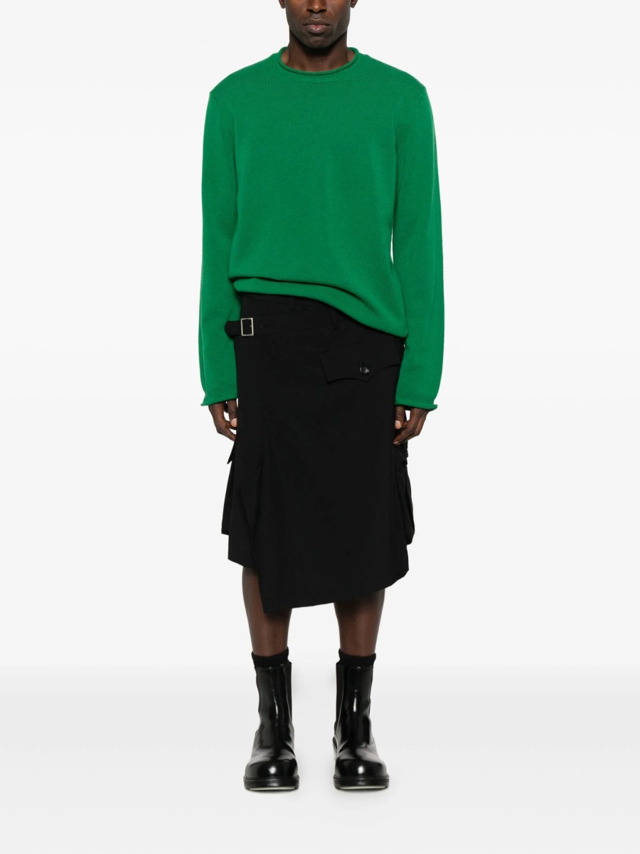 Pulover tricotat Comme des Garçons verde - Img 2