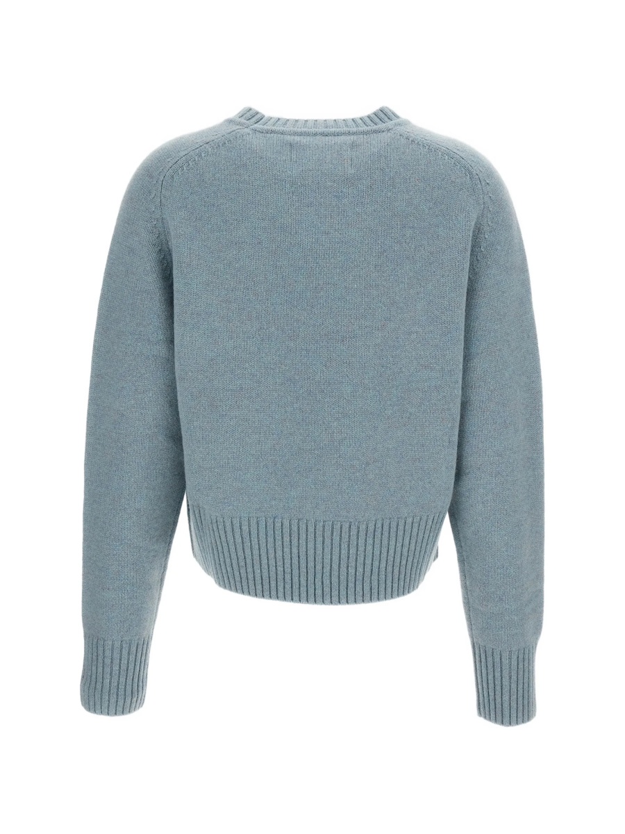 Pulover tricotat EXTREME CASHMERE albastru - Img 2