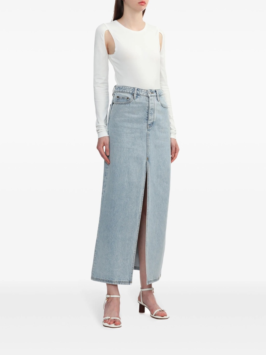 Pulover tricotat HELMUT LANG alb - Img 2