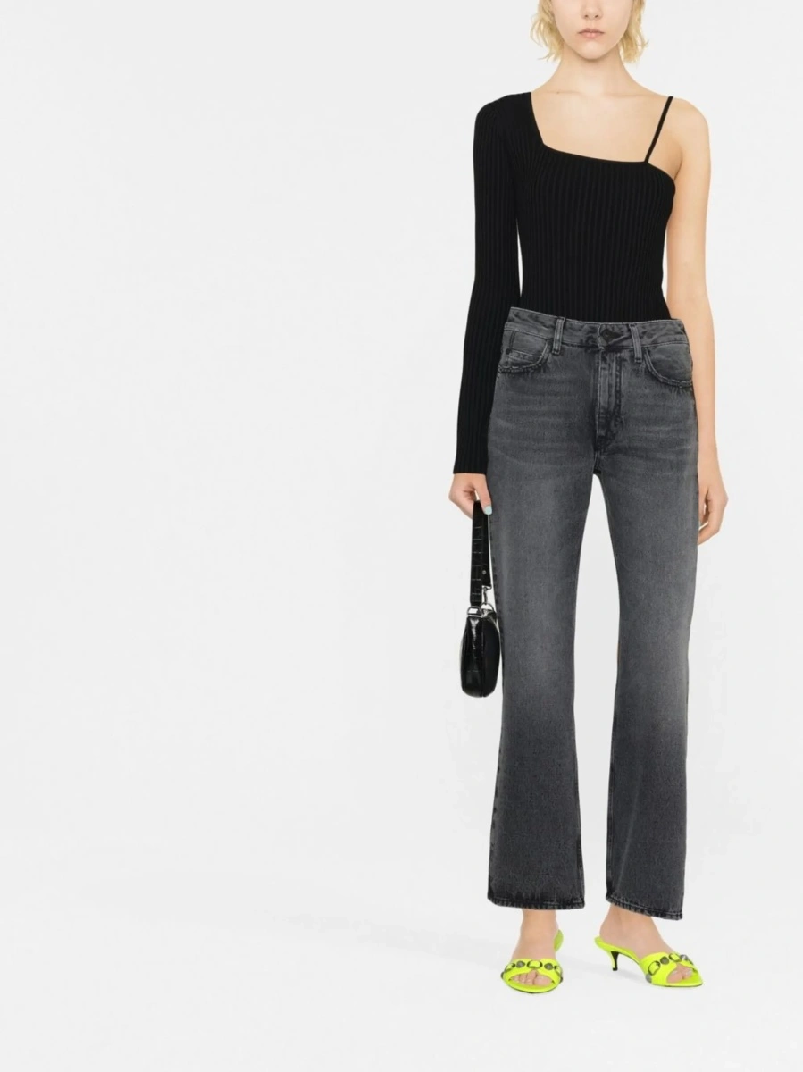 Pulover tricotat HELMUT LANG negru - Img 3
