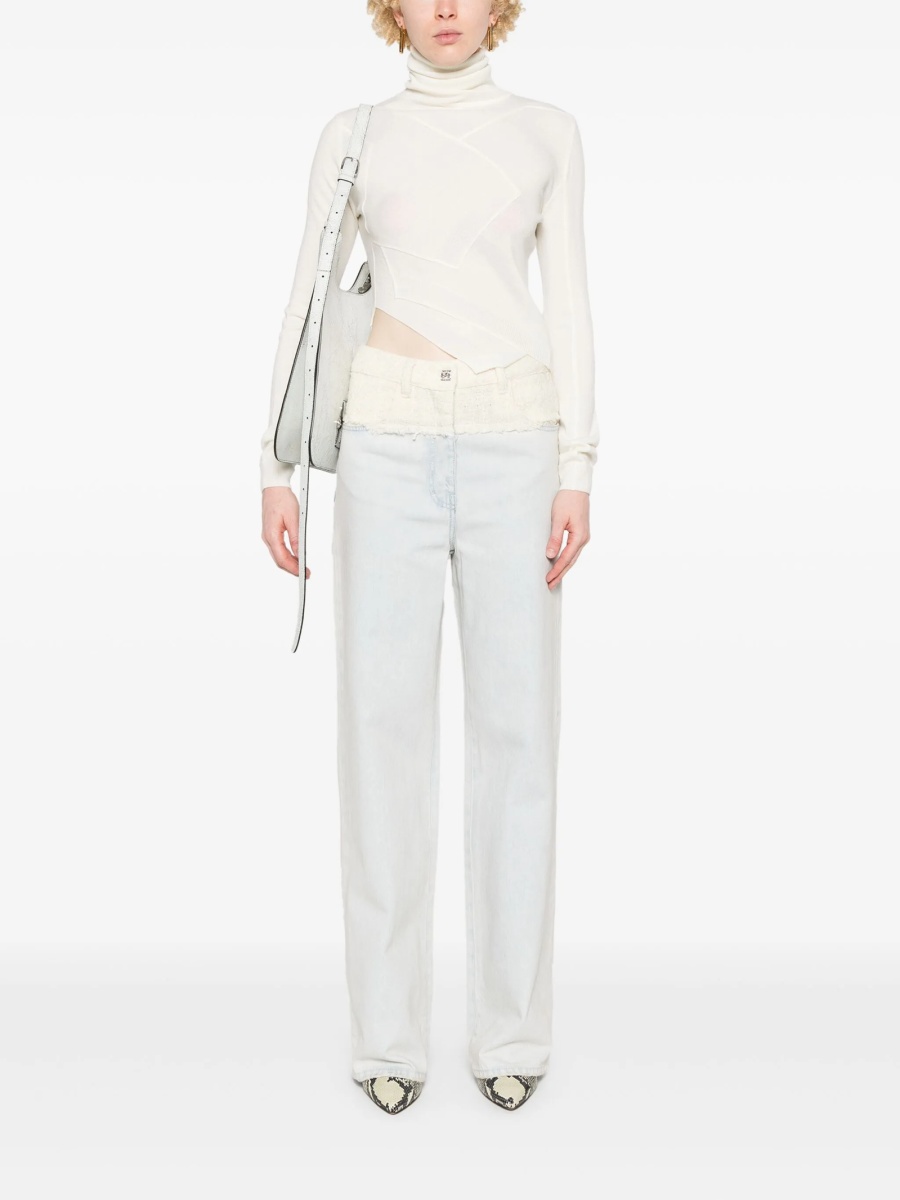 Pulover tricotat Max Mara alb - Img 2