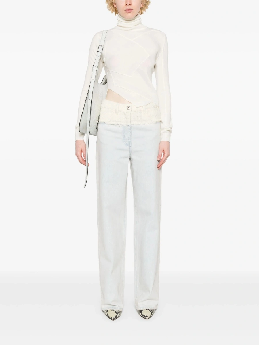 Pulover tricotat Max Mara alb - Img 2