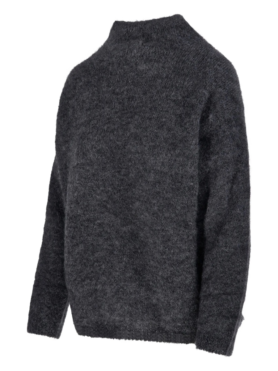 Pulover tricotat Max Mara gri - Img 2