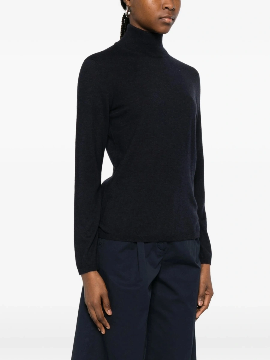 Pulover tricotat Max Mara negru - Img 3