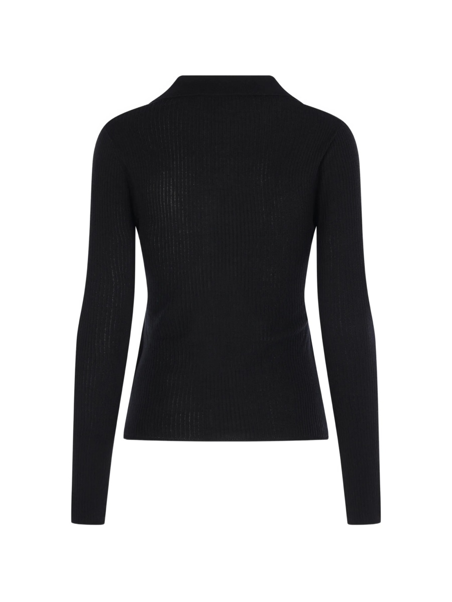 Pulover tricotat Max Mara negru - Img 2