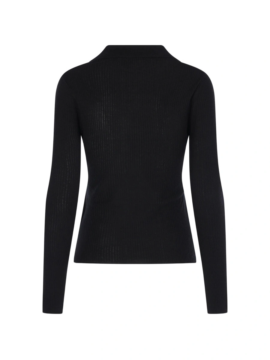 Pulover tricotat Max Mara negru - Img 2