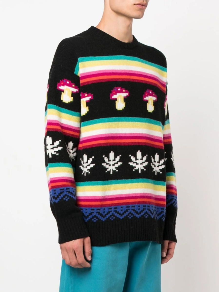 Pulover tricotat MSGM negru - Img 3