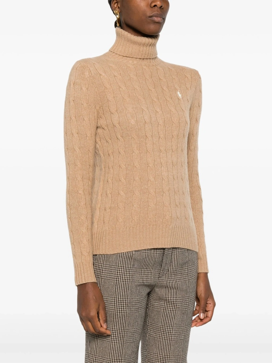 Pulover tricotat Ralph Lauren maro - Img 3