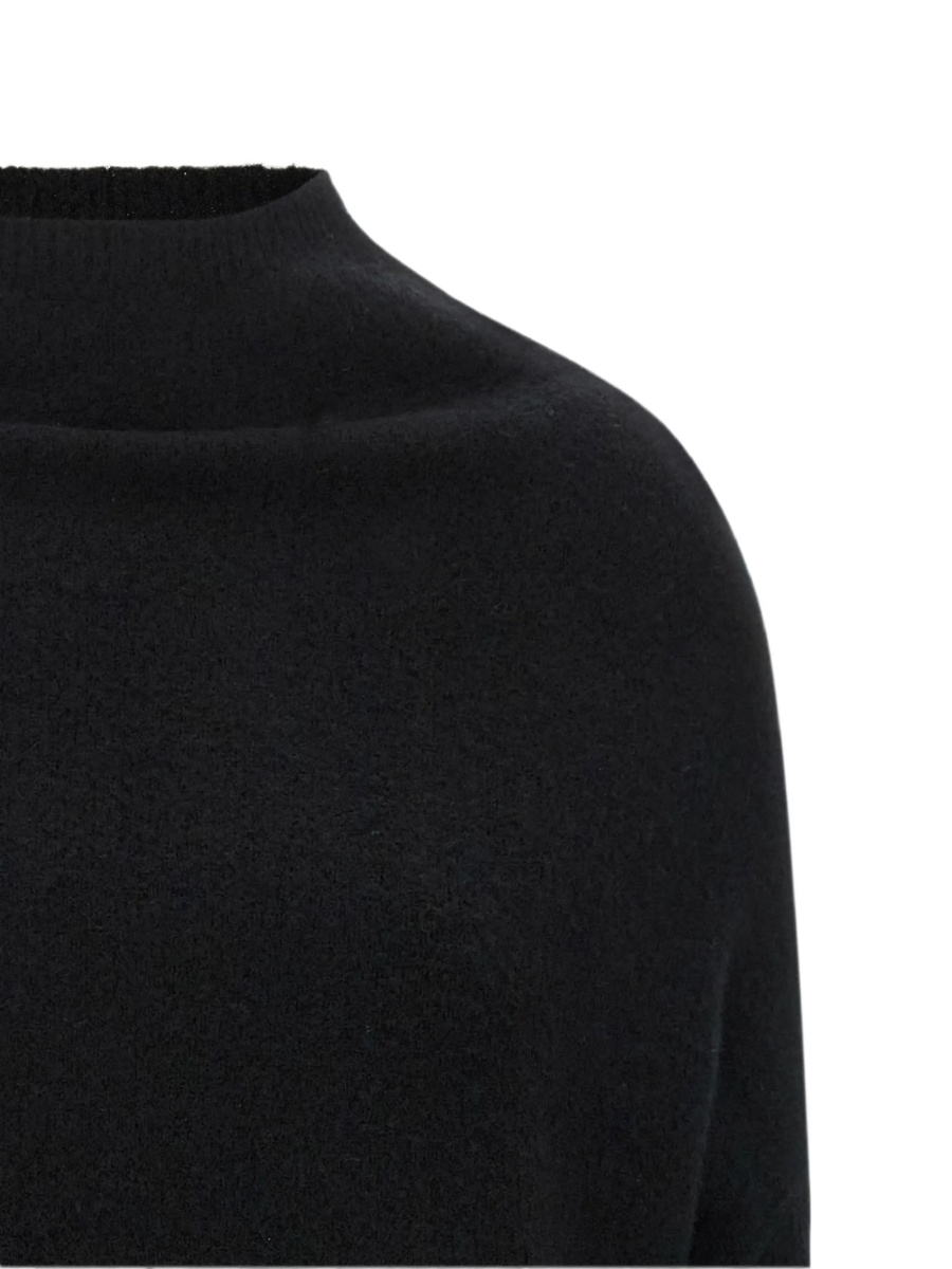 Pulover tricotat Rick Owens negru - Img 3