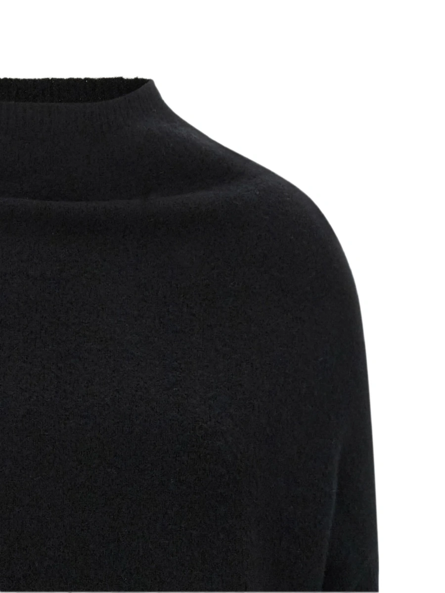 Pulover tricotat Rick Owens negru - Img 3