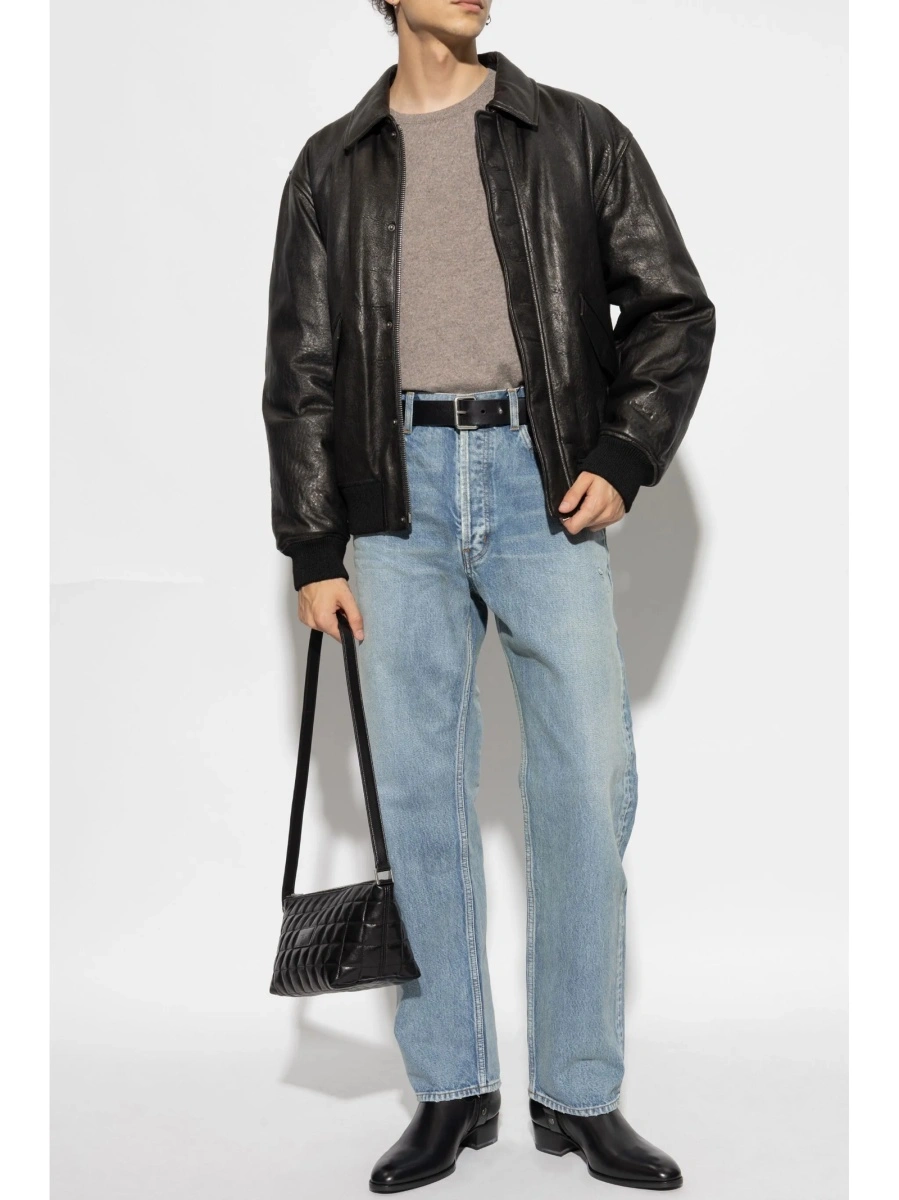 Pulover tricotat Saint Laurent maro - Img 2